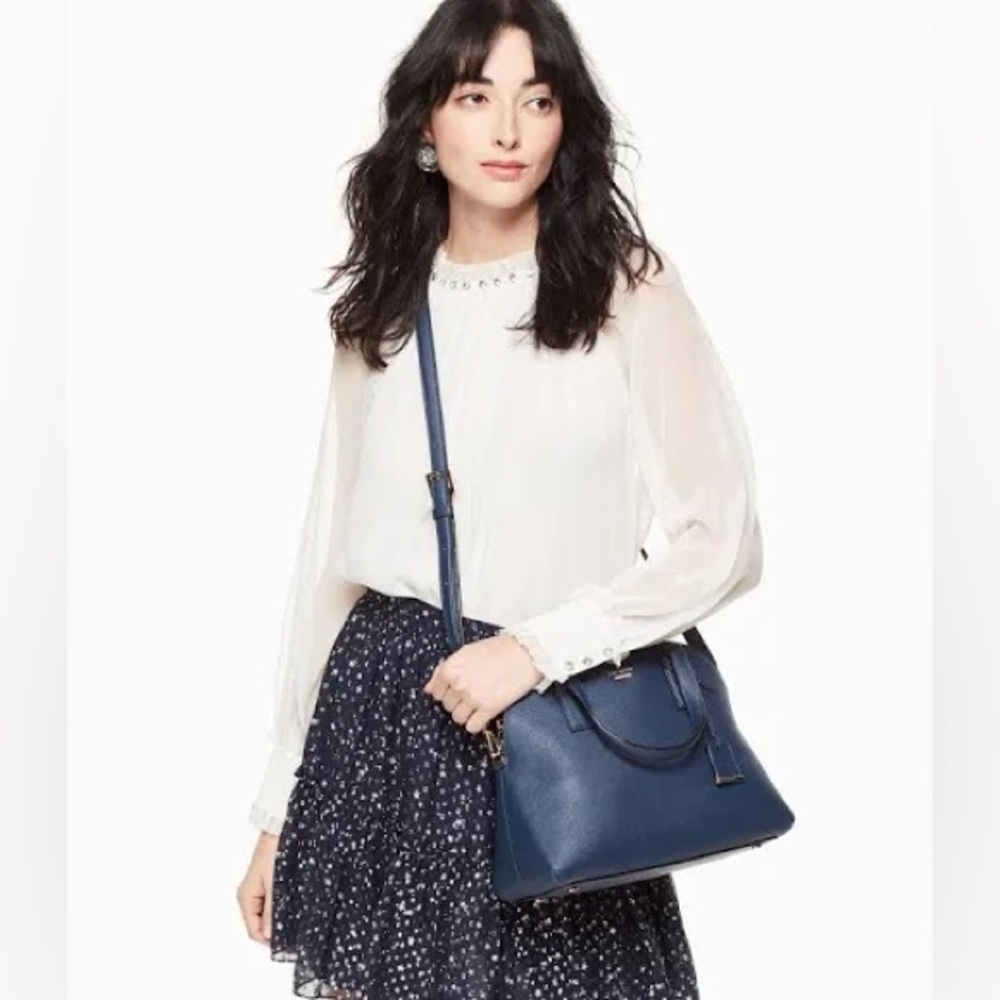 NWT Cameron Street Lottie Bag in Navy with Dust Bag